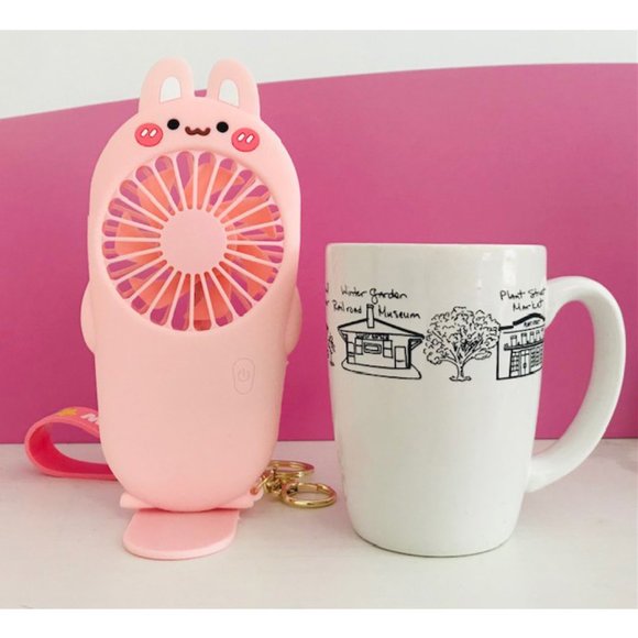 Pink - Lovely Mini Portable Pocket USB Fan - Picture 5 of 8